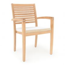 Sitzkissen Toscana Weiß 49x43x6cm