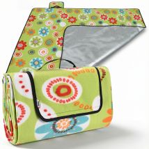 Picknickdecke Blumen 2x2m
