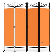 Paravent Lucca Orange 180x163cm