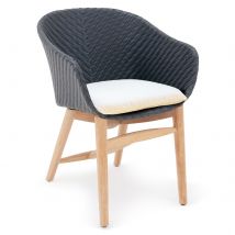 Sitzkissen Milano Torino Weiß 44x44x7cm