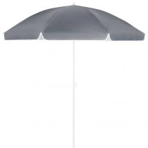 Sonnenschirm Crete Anthrazit 200cm UV-Schutz 50+ Neigefunktion