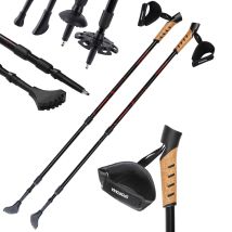 Nordic Walking Stöcke Rot