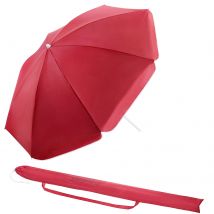 Sonnenschirm Crete Rot 200cm UV-Schutz 50+ Neigefunktion