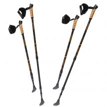 Nordic Walking Stöcke 2er-Set Orange