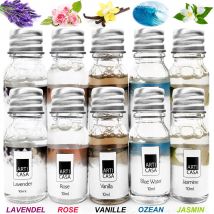 Duftöl 10er-Set Lavendel-Ocean-Jasmin-Rose-Vanille