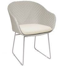 Polyrattan Gartenstuhl Monza Creme