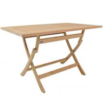 Gartentisch Sunrise 120x70x75cm Teakholz klappbar