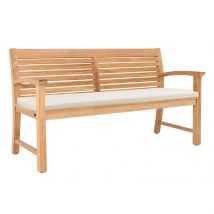 Bankauflage Toscana Weiß 180x50x7cm