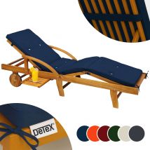 Auflage Sunlounger Blau 196x55x5cm