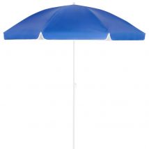 Sonnenschirm Cyprus Blau 180cm UV-Schutz 50+ Neigefunktion