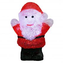 LED Acryl Figur Weihnachtsmann