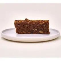 Vegan Coffee &amp; Walnut slice