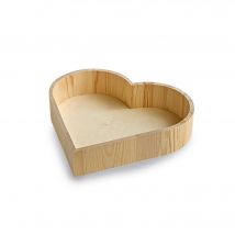 Wooden Heart Tray