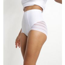 DIM Culotte ventre plat taille haute blanche Dim Silhouette Elegance