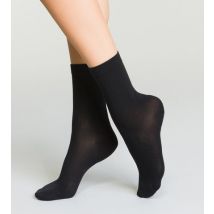 DIM Chaussettes thermo noires Femme