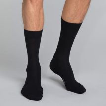 DIM Mi-chaussettes coton X3 noir Homme Basic Coton