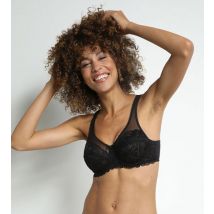 Soutien-Gorge emboîtant noir en dentelle Generous Essentiel - Féminin - Taille 100E