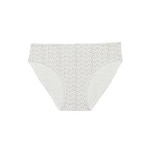 DIM Culotte fille blanche imprimé logo - Dim Touch