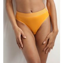 DIM Slip femme invisible en microfibre Jaune Soleil Oh My Dim’s