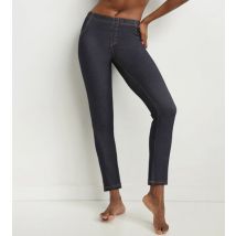 DIM Legging femme effet jean Bleu Marine avec poches Dim Relax &and Go