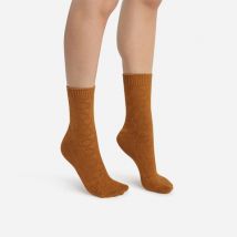 DIM Chaussettes femme Bambou noisette