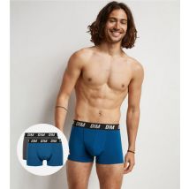 DIM Lot de 2 boxers homme à thermorégulation active Bleu Parme Regul Activ