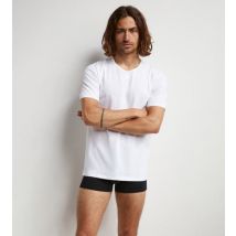 Lot de 2 Tshirts homme thermorégulateur à col rond blanc Regul Activ - Masculin - Taille M