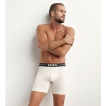 DIM Boxer homme en microfibre à coutures plates Beige Dim Icons Essentiel