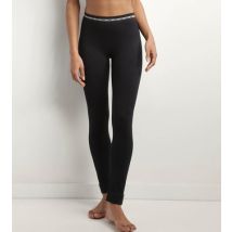 DIM Legging femme sans couture en tissu côtelé Noir Dim Icons Seamless