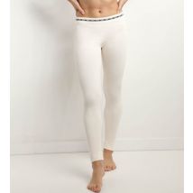 DIM Legging femme sans couture en tissu côtelé Beige Dim Icons Seamless