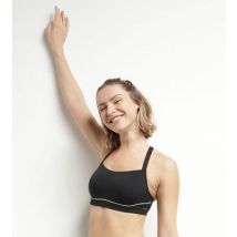 DIM Soutien-gorge de sport en microfibre sculptante noire Dim Move