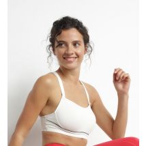 DIM Soutien-gorge de sport en microfibre sculptante Écru Dim Move