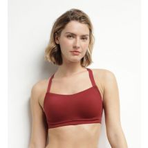 DIM Soutien-gorge de sport en microfibre sculptante Bordeaux Dim Move