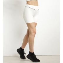 Shorty de sport pour femme en microfibre sculptante Écru Dim Move - Féminin - Taille M