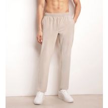 DIM Pantalon de sport chino pour homme en jersey stretch Beige Dim Move