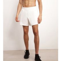 DIM Short de sport homme en matière aérée Écru Dim Move