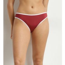 DIM Bas de maillot de bain culotte pour femme Rouge Dim Timeless