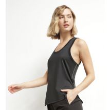 DIM Débardeur de sport femme en viscose noire Dim Move