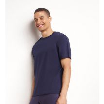 DIM T-shirt de sport homme thermorégulateur en jersey Bleu Nuit Dim Move