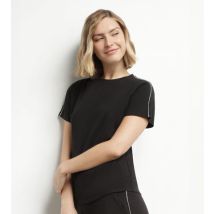 DIM T-shirt de sport femme thermorégulateur en jersey Noir Dim Move