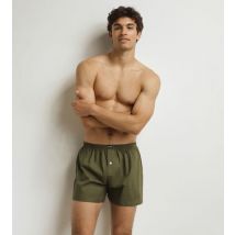 DIM Caleçon homme Vert Tennis Coton Stretch