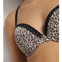 DIM Soutien-gorge corbeille en microfibre léopard Dim Daily Micro