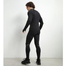 DIM Haut de sport homme à col montant en microfibre Noire Dim Move