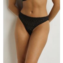 DIM Tanga femme Noir Dim Daily Dentelle
