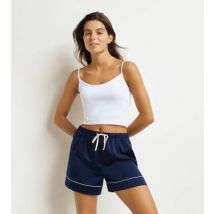 DIM Short de pyjama femme Bleu Minuit Don’t Disturb