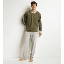 DIM Ensemble pyjama pantalon homme militaire Dim Jersey