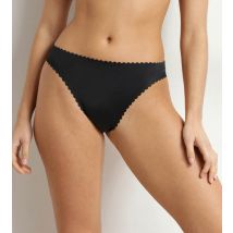 DIM String femme noir en microfibre Dim Body Touch
