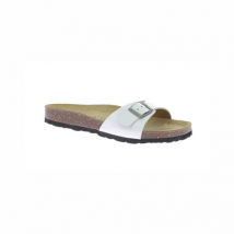 DIM Paire de mules blanches pour femme en cuir et liège