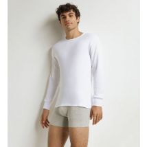 DIM T-shirt homme en coton blanc Dim Thermal