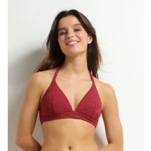 DIM Haut de maillot de bain triangle motif coquillage Dim Swimwear